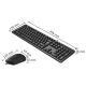 A4-KRS-3330 A4Tech tastatura YU-LAYOUT + mis USB, Black - EP3243536