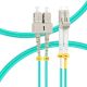 FO LC/UPC - SC/UPC MM OM3 DX LSZH Aqua 2.0mm 4769 - EP3224784