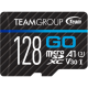 TeamGroup MICRO SDHC/SDXC 128GB GO UHS-I U3 V30, 100/50MB/s +SD Adapter TGUSDX128GU303 - EP3273980