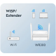 Cudy WR300 N300 Wi-Fi Router, Chipset MediaTek, router/AP/ Repeater/WISP 4xLAN, 2x5dBi - EP3224808
