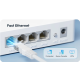 Cudy WR300 N300 Wi-Fi Router, Chipset MediaTek, router/AP/ Repeater/WISP 4xLAN, 2x5dBi - EP3224808