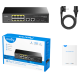 Cudy GS1010PS2 8-Port Gigabit PoE+ Switch with 2 Gigabit Uplink ports and 2 Gigabit SFP slot 120W - EP3224817