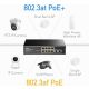 Cudy GS1010PS2 8-Port Gigabit PoE+ Switch with 2 Gigabit Uplink ports and 2 Gigabit SFP slot 120W - EP3224817