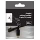 CC-USB2-CMLML-0.2M Gembird Kabl USB-C na 8pin pod uglom 0,2m Black - EP3227617