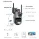 CAM-IP6MP-EP11-8X ZOOM GMB kamera 6 mpix microSD iCSee xmeye pro app Two-way voice PTZ ip66,2x3.6mm - EP3227686