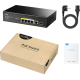 Cudy GS1005PTS1 5-Port 10/100/1000M Gigabit 4PoE+ 1RJ45 Switch with 1 SFP Slot - EP3227755