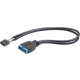 CC-U3U2-01 Gembird USB 2 to USB 3 interni kabl 9-pinski USB 2.0 na 19-pinski - EP3274170