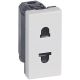 Legrand Uticnica 2P EURO/US bela Mosaic 077501 - EP3231240