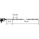 Modee Lighting ML-C2008 Lampice za jelku sa 100 LED dioda dnevno svetlo,10m bele - EP3225439