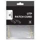 PP6U-CU-0.25M Gembird Mrezni kabl, CAT6 BAKARNI UTP Patch cord 0.25m grey - EP3225502