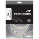 PP6U-CU-1M Gembird Mrezni kabl, CAT6 BAKARNI UTP Patch cord 1m grey - EP3274079