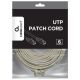 PP6U-CU-20M Gembird Mrezni kabl, CAT6 BAKARNI UTP Patch cord 20m grey - EP3225514