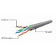 PP6U-CU-2M Gembird Mrezni kabl, CAT6 BAKARNI UTP Patch cord 2m grey - EP3227752