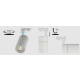 LED ŠINSKI REFLEKTOR *  LI4030, MFi, 10W, 3U1 DMB, Beli - EP3227848