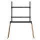 TVS-86F-01-BK Gembird Podno postolje za TV, 55-86inc, crno/drvo - EP3274173