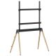 TVS-86F-01-BK Gembird Podno postolje za TV, 55-86inc, crno/drvo - EP3274173