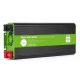 EG-PWC-PS1000-01 Gembird 12V Cist sinusni inverter DC/AC 1000W + USB port, 2,7KG - EP3273956