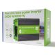 EG-PWC-PS2000-01 Gembird 12V Cist sinusni inverter DC/AC 2000W + USB port, 4,65KG - EP3227965