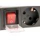 EG-PDU-014-C14 Gembird C14 Produzni kabl sa zastitom 8 uticnica 10A, PDU 1U, aluminium, 3m - EP3098990