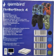 JPD-Wireless-Thrillershock PC/PS4 BLACK Gembird Bezicni gamepad sa dvostrukom vibracijom v2 - EP3227839