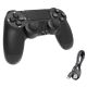 JPD-Wireless-Thrillershock PC/PS4 BLACK Gembird Bezicni gamepad sa dvostrukom vibracijom v2 - EP3227839