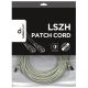 PP6A-LSZHCU-20M Gembird Mrezni kabl, SFTP CAT.6A BAKARNI LSZH Patch cord 20m Grey - EP3228178