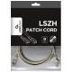PP6A-LSZHCU-2M Gembird Mrezni kabl, SFTP CAT.6A BAKARNI LSZH Patch cord 2m Grey - EP3228184