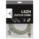 PP6A-LSZHCU-3M Gembird Mrezni kabl, SFTP CAT.6A BAKARNI LSZH Patch cord 3m Grey - EP3227896