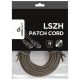 PP6A-LSZHCU-BK-30M Gembird Mrezni kabl, SFTP CAT.6A BAKARNI LSZH Patch cord 30m Black - EP3227908