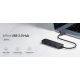 Cudy UH40A HUB 4 USB3.0 4-port, storage speed 5Gbps, black (alt. UHB-U3P4-03) - EP3237185