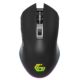 MUSGW-6BL-02 Gembird Punjivi bežièni RGB gaming miš sa 6 tastera Firebolt, 129mm, crni - EP3273974