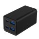 TA-UC-2A2C-PD65-01-BK Gembird 4-port 65W GaN USB PowerDelivery brzi punjac, black - EP3228368
