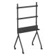 TVS-86F-02 Gembird Podni stalak za TV, 55-86inc, crni - EP3228130