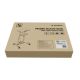 TVS-DESK-01-BK Gembird Mobilni sto sa toèkicima, 1110-1345 mm, crne boje - EP3273684