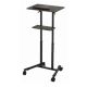 TVS-DESK-01-BK Gembird Mobilni sto sa toèkicima, 1110-1345 mm, crne boje - EP3273684