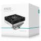DeepCool AN600 UNI CPU kuler 180W 120mm 500-1850rpm 61CFM LGA1851/1700/1200/1151/1150/1155, AM5/AM4 - EP3247647