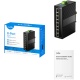 Cudy IG1008 8-Port Gigabit Industrial Switch, 8× GbE, Shielded, Dual-Power Redundancy, IP40 - EP3228548
