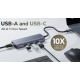 Cudy UH606 6-In-1 USB-C Hub with Gigabit Ethernet Port - EP3225727