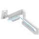 MA-DA2-06-W Gembird Podesivi dupli stoni drzac za monitor, tilt, 17-32 max.10kg White - EP3273995