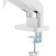 MA-DA2-06-W Gembird Podesivi dupli stoni drzac za monitor, tilt, 17-32 max.10kg White - EP3273995