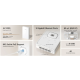 Cudy AP1300 Wall, AC1200 Zidna pristupna tacka,4-Stream Dual-Band Wi-Fi 5,867 Mbps + 300 Mbps - EP3226912