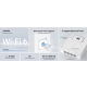 Cudy AP3000 Wall,AX3000 zidna Wi-Fi 6 pristupna tacka,4-Stream Dual-Band ,2402 Mbps + 574 Mbps - EP3226918