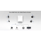 Cudy AP3000 Wall,AX3000 zidna Wi-Fi 6 pristupna tacka,4-Stream Dual-Band ,2402 Mbps + 574 Mbps - EP3226918