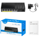 Cudy FS106P,6-Port 10/100M PoE+ Switch,4× FE with 802.3at/af Mode A PoE,2× Uplink FE,36W - EP3226921