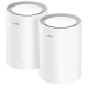 Cudy M3000 2-Pack,AX3000 2.5G Mesh Wi-Fi 6 System White,4-Stream Dual-Band, 2402 Mbps + 574 Mbps - EP3269292