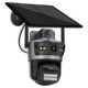 CAM-IP4MP-TQ11-AOV-4G GMB kamera 4MP(2mp+2mp) H.265 EU Solar Camera, 3.8 Inch, ICSEE App, 3.6mm,IP66 - EP3226939
