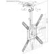 CM-55ST-01 Gembird TV plafonski nosac, VESA max. 40x40cm, 23-55inc max.20kg Udaljenost 520-614mm - EP3224404