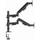 MA-DA2P-02 Gembird Podesivi dupli stoni drzac za monitor, tilt, 17-32 max.9kg - EP3274001