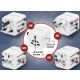 Travel adapter TPA-INT-01-W Gembird Univerzalni - EP3225124