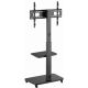 TVS-75S-02 Gembird Mobilni sto sa tockicima, 37-75, crne boje - EP3225145